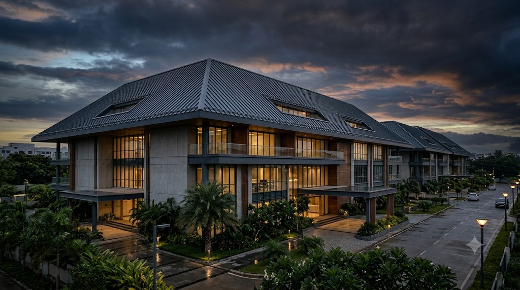 Commercial roofing application