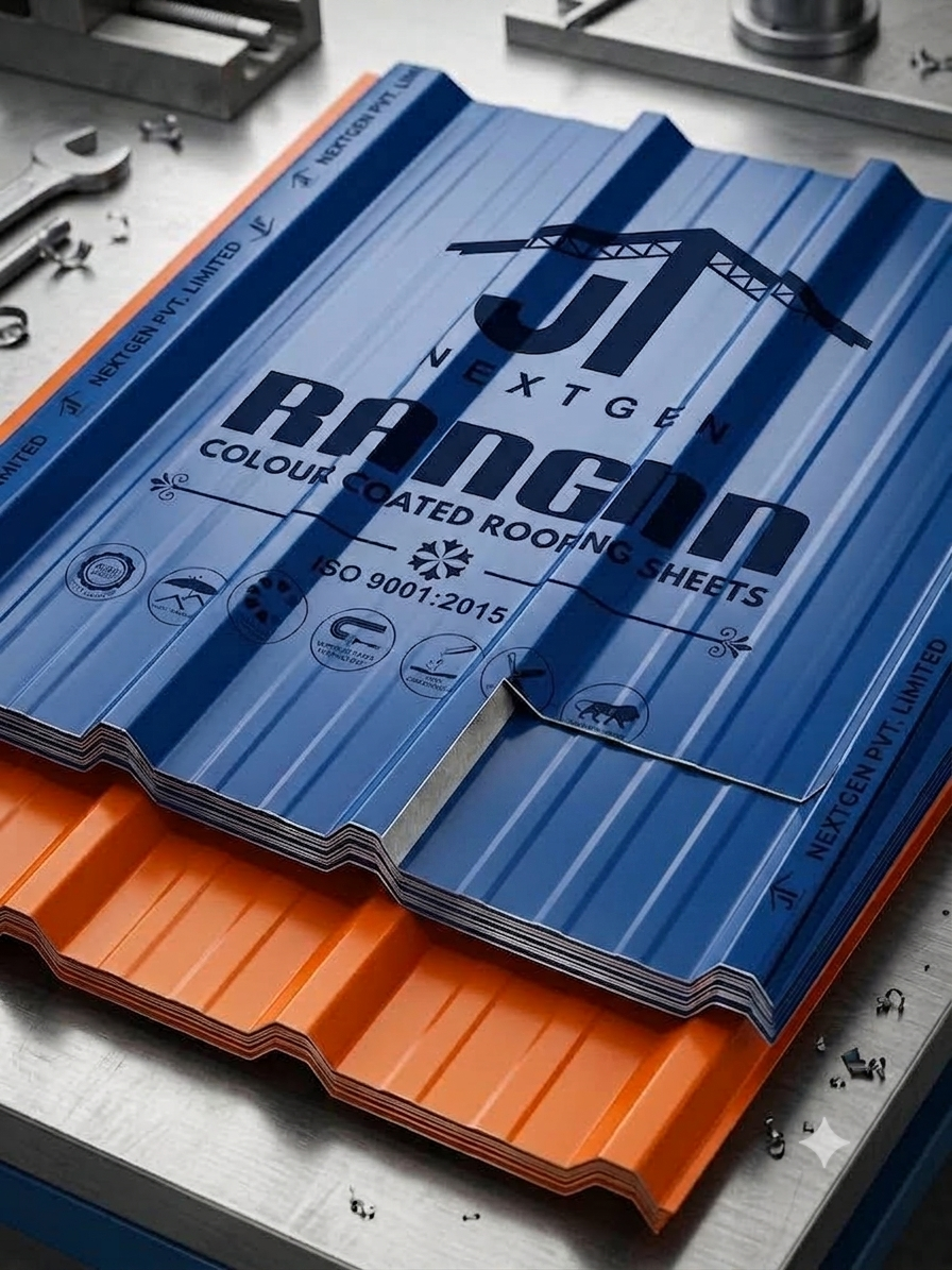 Aluzinc colour-coated roofing sheet
